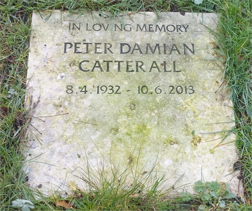 Photo of the grave of PETER DAMIAN CATTERALL