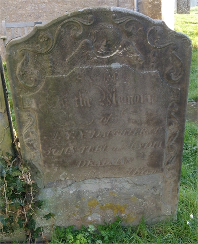 Photo of the grave of ANN DEADMAN