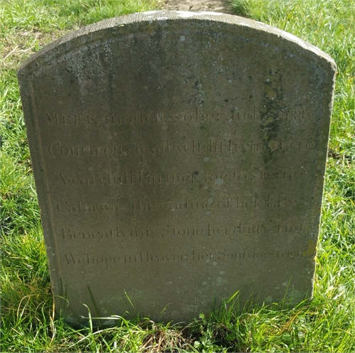 Photo of the grave of UNKNOWN FEMALE