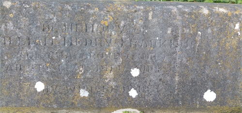 Photo of the grave of WILLIAM HENRY FRANKLIN