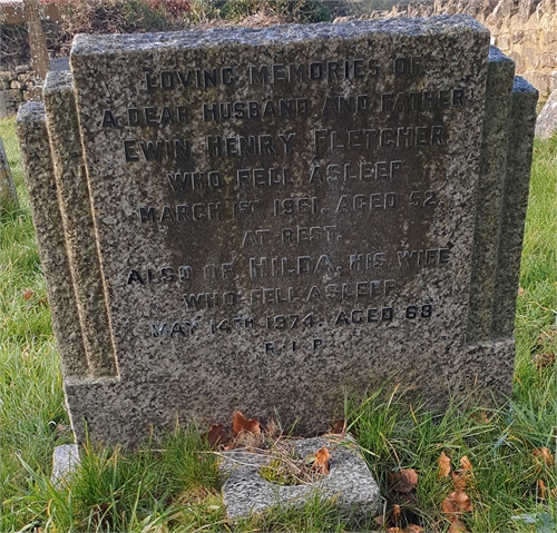 Photo of the grave of EWIN HENRY FLETCHER