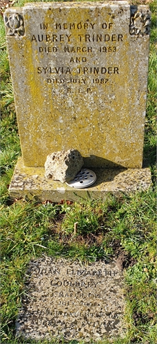 Photo of the grave of AUBREY CHRISTIAN TRINDER