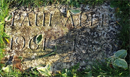 Photo of the grave of PAUL THAIN APLIN
