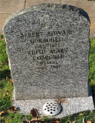 Photo of the grave of (PEGGY) EDITH MARY GORBOULD (née DAY)