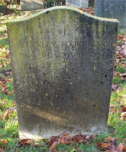 Photo of the grave of STANLEY HARGRAVE