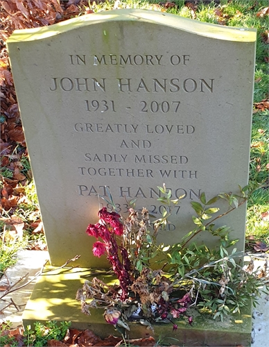 Photo of the grave of JOHN HANSON