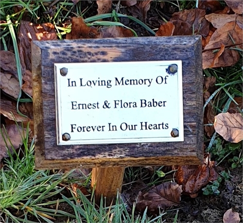 Photo of the grave of ERNEST GEORGE BABER