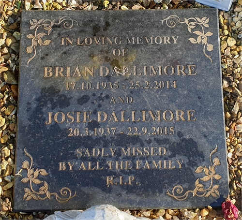 Photo of the grave of BRIAN A. DALLIMORE