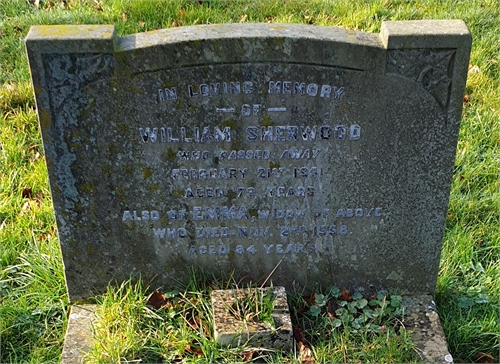 Photo of the grave of WILLIAM SHERWOOD