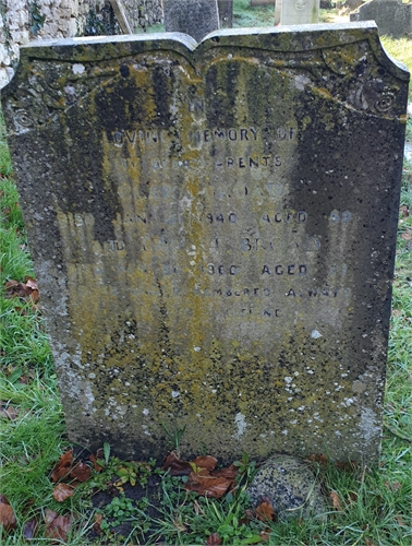 Photo of the grave of ERNEST BROAD